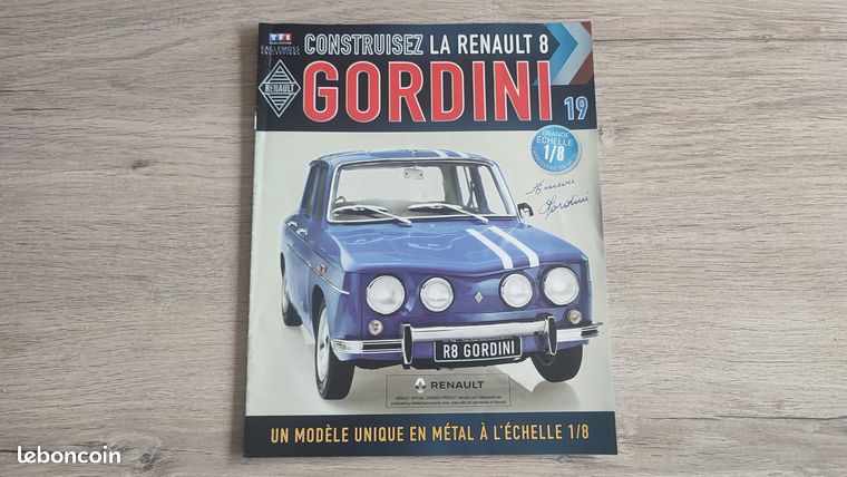 Fascicule complet scellé numéro 60 n°60 Renault R8 Gordini 1/8 1