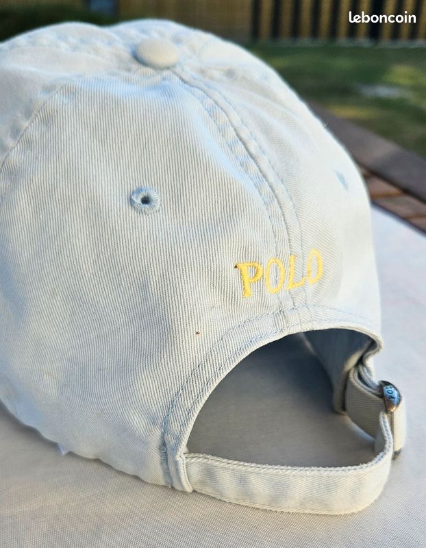 Casquette Ralph Lauren Bleu Clair (image 3)