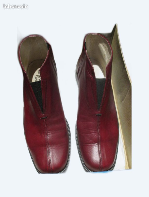 Bottines femmes cuir (image 1)