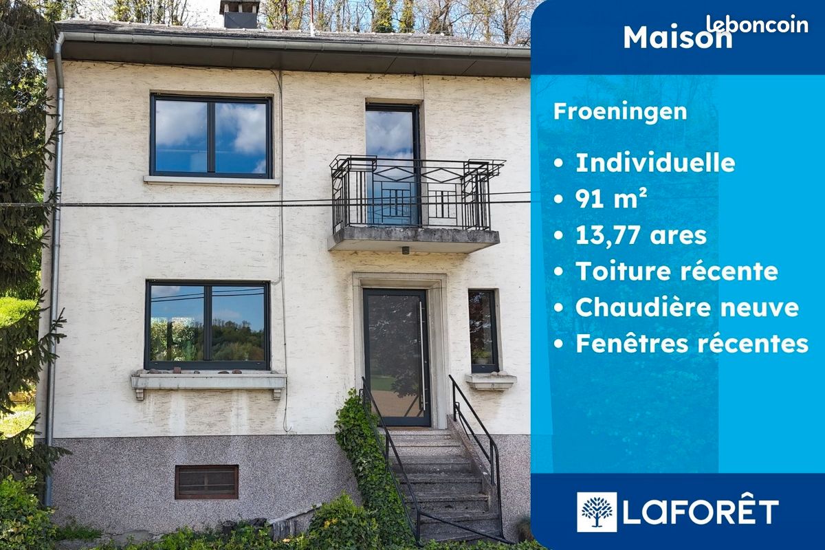 Maison 4 pièces 91 m² · à Froeningen · 91 m² · 225 000 €