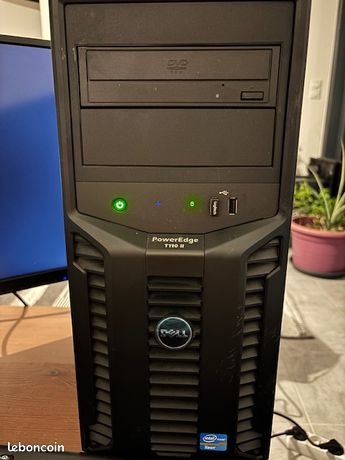 Serveur Tour Dell PowerEdge T110 II / Xeon 4coeurs/ 4Go DDR3 / 2x 250Go HDD - Ordinateurs