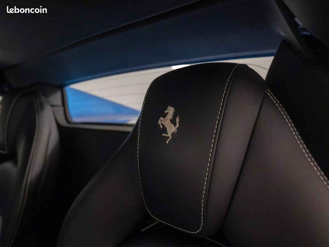 Ferrari 488 SPIDER 3.9 V8 670 CH DCT Approved Bleu Corsa 12 351 km volant carbone led sièges daytona (image 9)