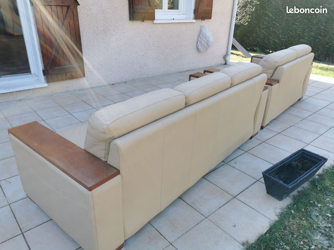 Canapé cuir (image 2)
