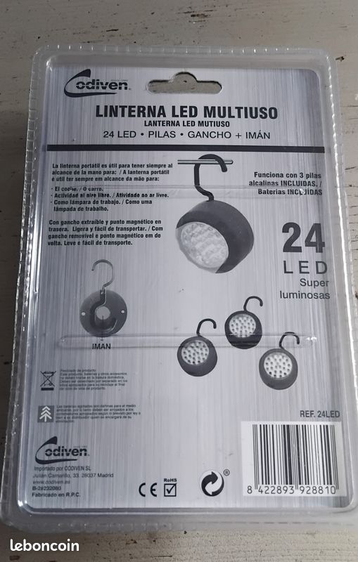 Lampe Led magnétique (image 2)
