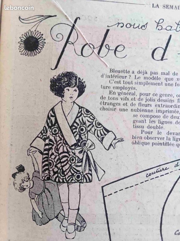 La Semaine De Suzette 1928 Reliée - 52 Numéros Bleuette - Gautier Langereau