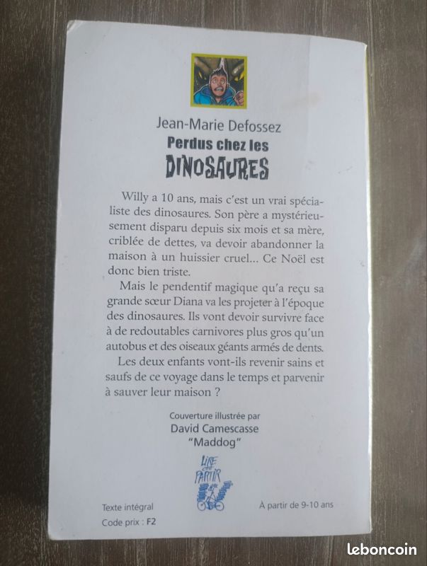 Livre Perdus chez les dinosaures (image 2)