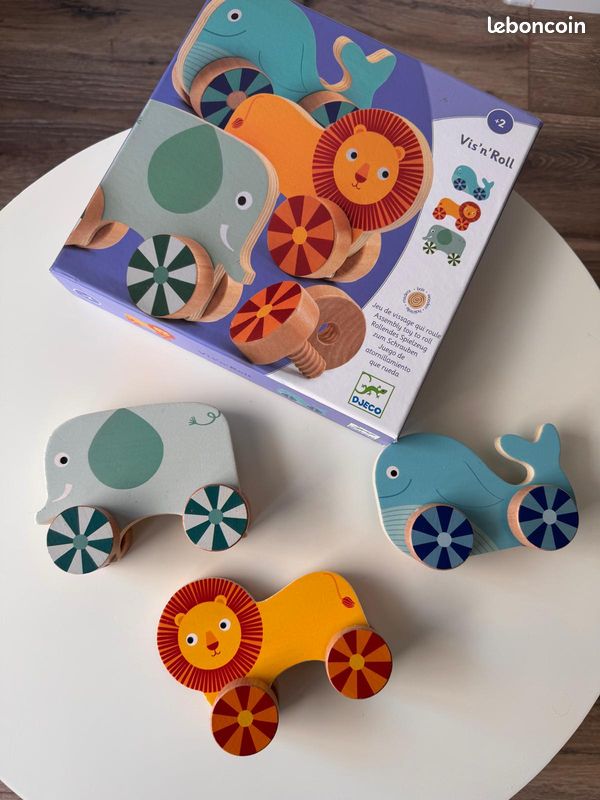 Djeco Vis'n'roll: Labirinto In Legno Per Bambini, Gioco Di Abilità E Logica - 2