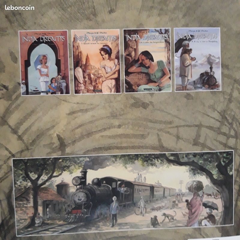 "India Dreams" Intégrale petit format en eo avec jaquette (image 3)