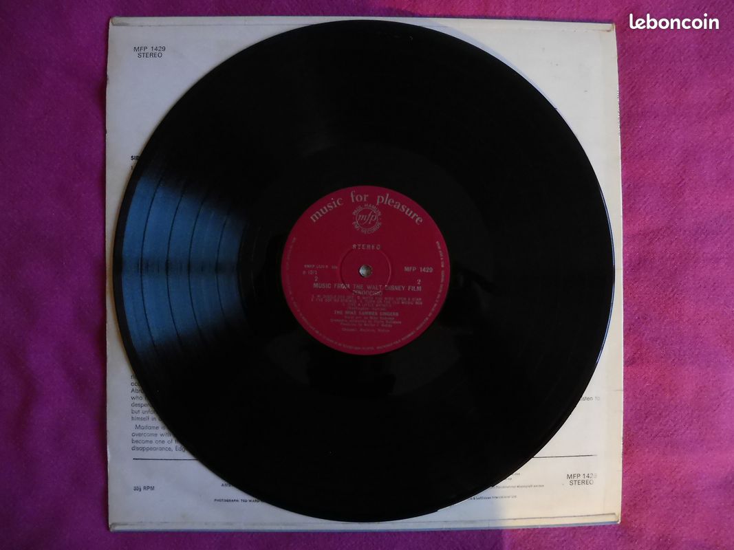 The Aristocats ♪ Ronnie Hilton et the Mike Sammes Singers ♫ Pressage UK (image 5)