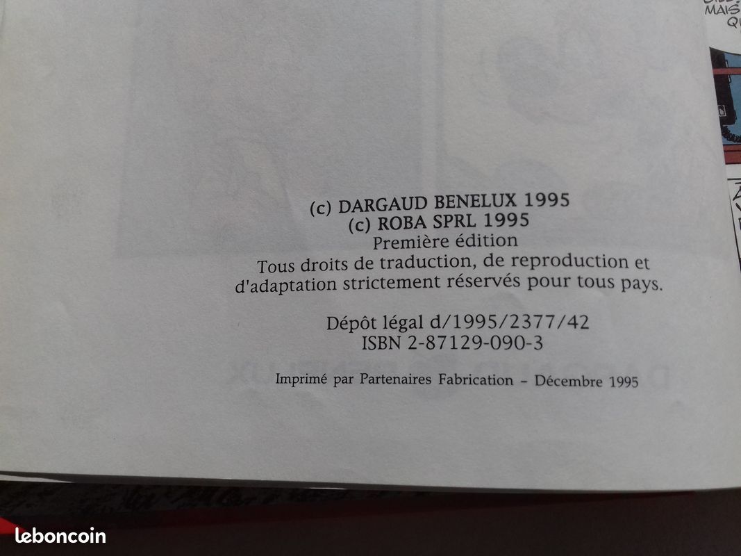 Album Boule et Bill Tome 24 (image 3)