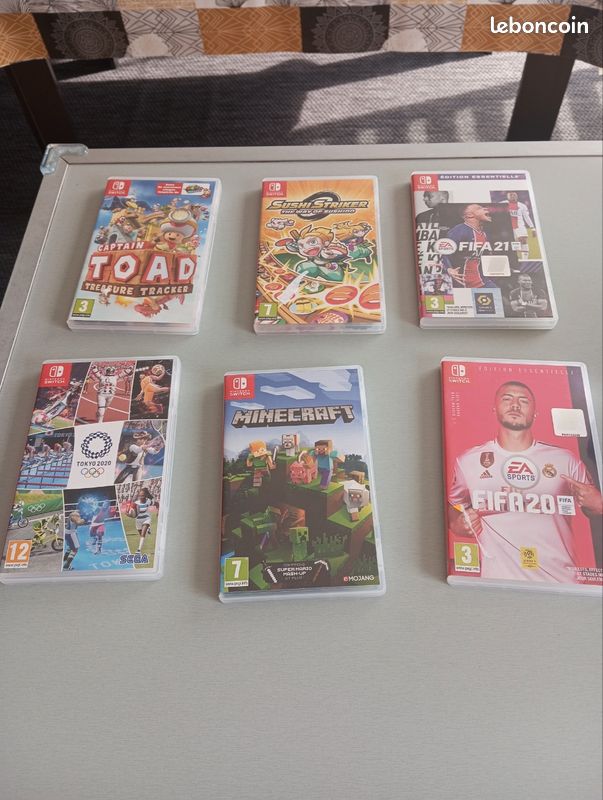 Nintendo switch + 6 jeux (image 3)