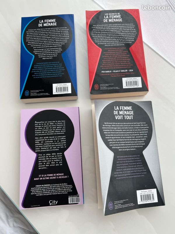 Livres la femme de ménage ( 4 livres ) (image 3)