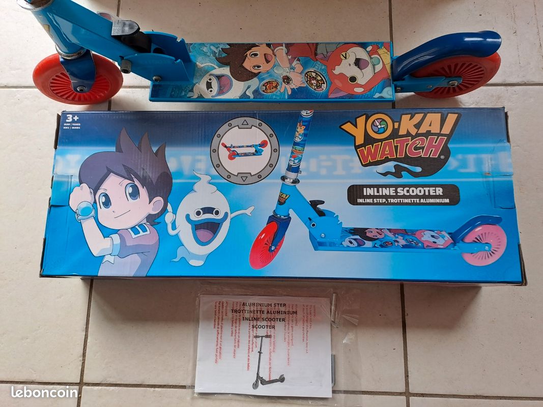 Trotinette pliable 2 roues yo kai watch (image 1)