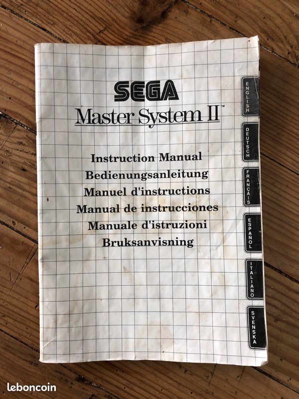 SEGA MASTER SYSTEM 2 CONSOLE ONLY plus 50 SEGA MASTER SYSTEM CARTRIDGES