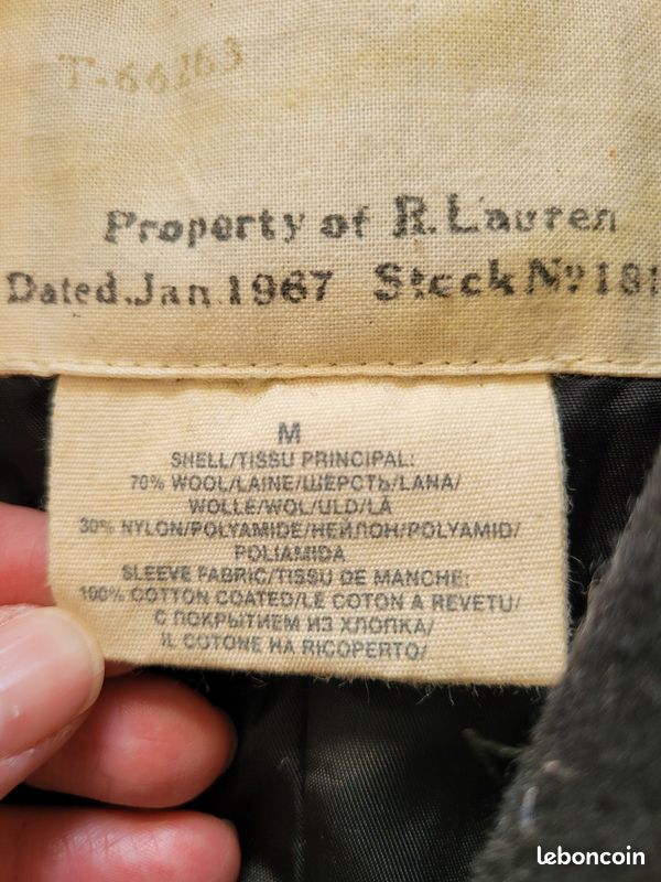 Manteau / caban hier femme Ralph Lauren (image 3)