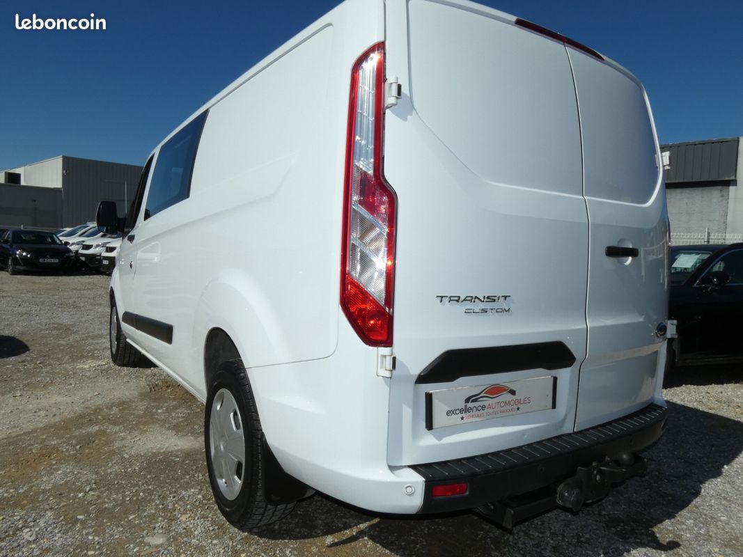 Ford transit custom cabine approfondie l2h1 2.0 ecoblue 130 trend business ( attelage ) tva recuperable (image 4)