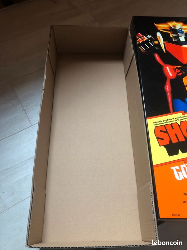 Boite en carton reproduction pour jouet robot shogun goldorak - Jeux & Jouets