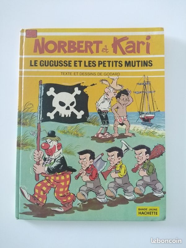 Livre ancien BD Norbert et Kari Le gugusse et Les petits mutins (image 1)