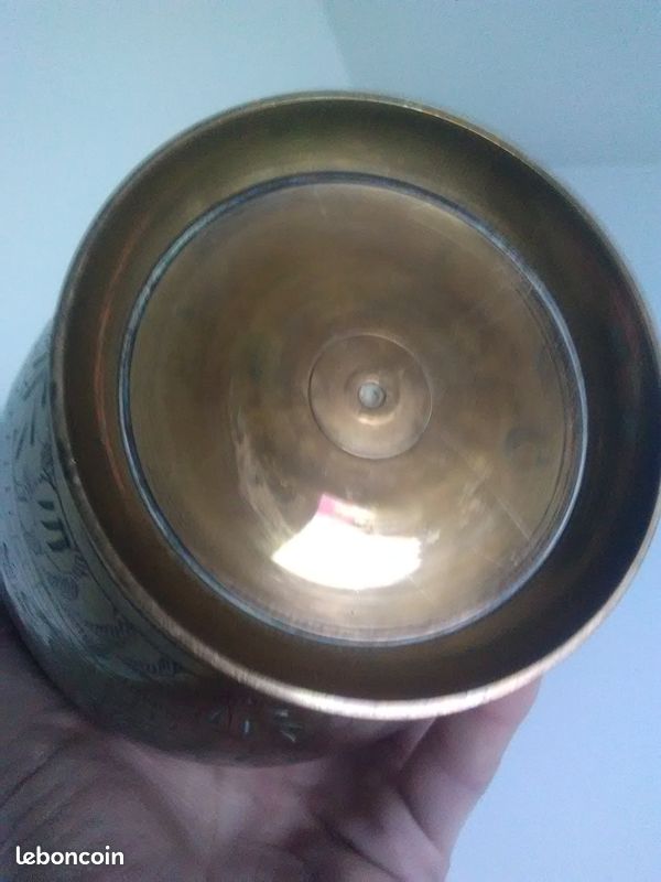 Vase laiton polychrome (image 3)