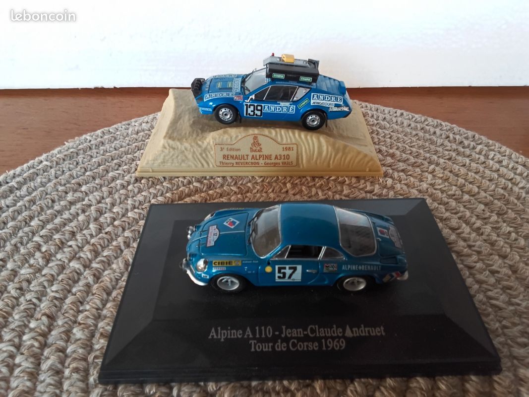 Renault Alpine Tour De Corse 1/18 Maisto - Avec 4 Dédicaces - Collection
