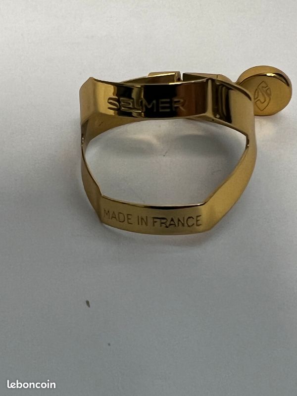 Ligature Selmer Paris pour bec de saxophone alto – Neuve (image 1)