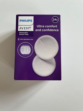 Lot de 60 coussinets d'allaitement jetables Philips AVENT - blanc