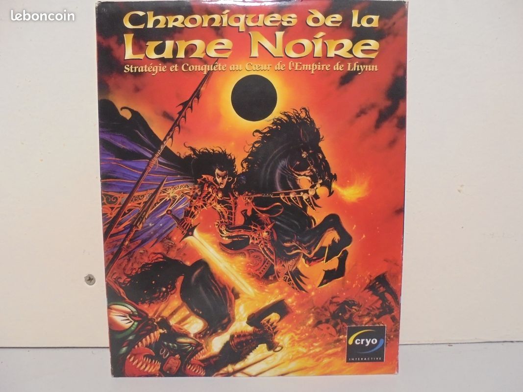 Jeu PC Chroniques De La Lune Noire Big Box FR - Avec Notice, PEGI 12, Stratégie - Jeu PC Occasion Bon état