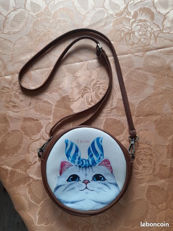Sac à bandoulière Chat (image 1)
