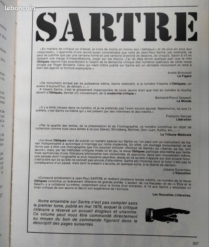 Sartre et les arts . Obliques (image 5)