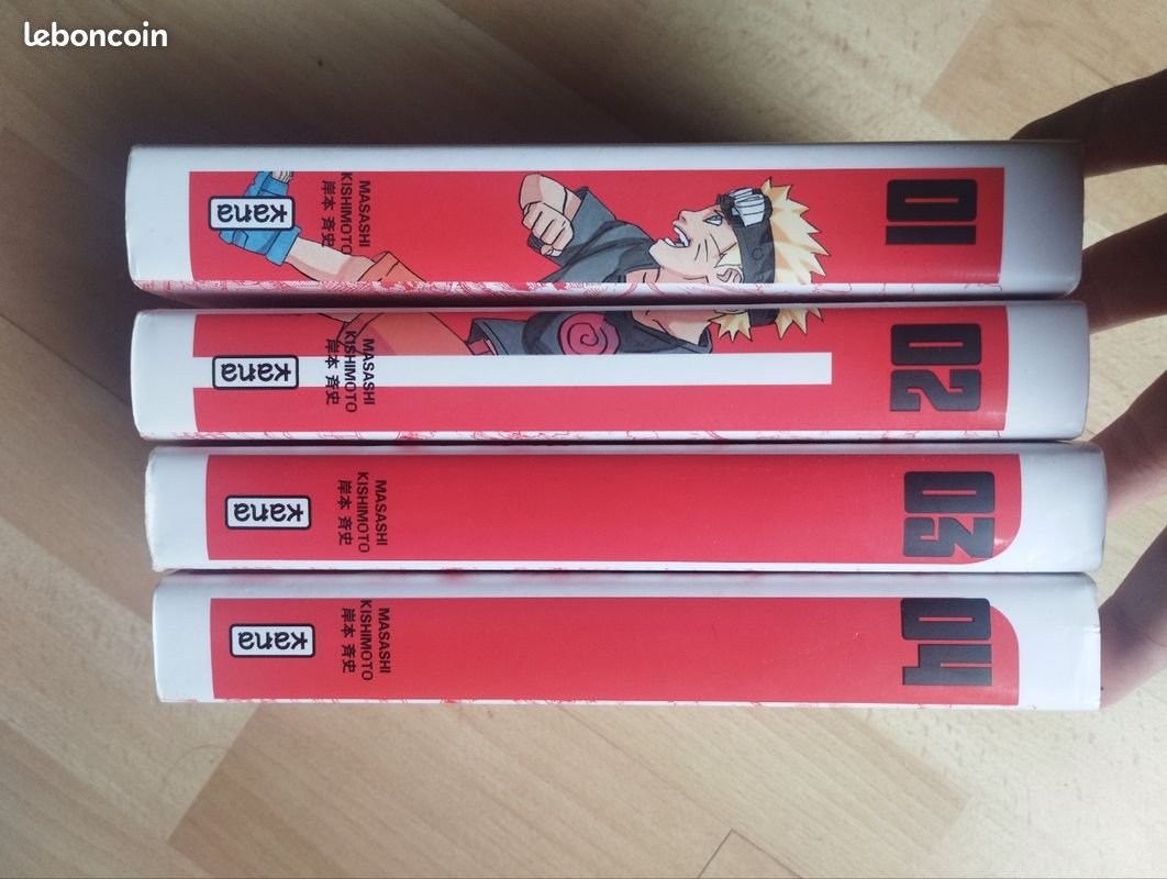 Manga naruto grand tome 1-4 (image 3)