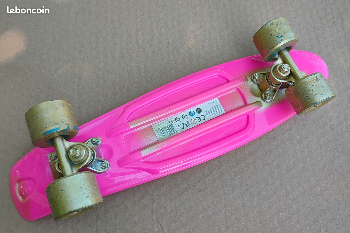 Mnsruu Grip Pour Skateboard – Marbre Rose à Pois, Antidérapant, Carbure De Silicium, 84×23 Cm, Sans Bulles, Pour Planche Et Scooter