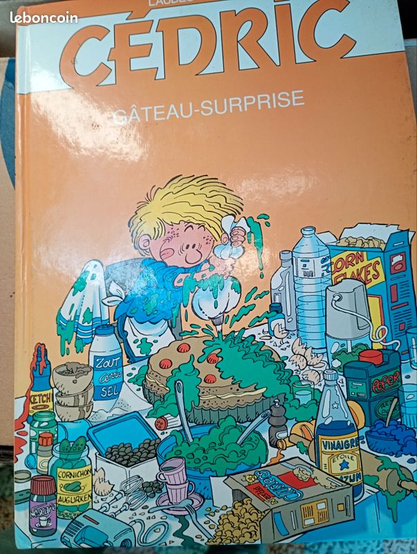 Bande dessinée Cédric gâteau surprise (image 1)