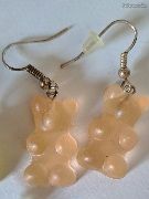 Nounours en boucles d'oreille pour petite fille (image 1)