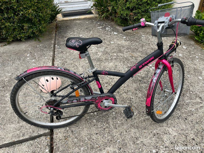 24 Pouces Decathlon Velo Btwin Fille Poply 500 Vtc Décathlon B