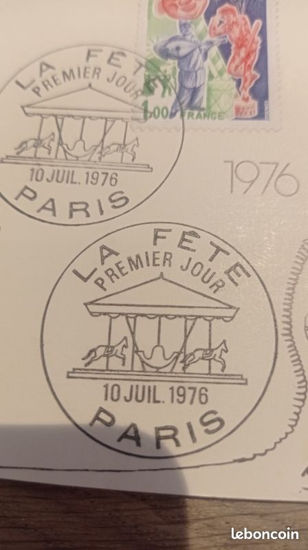 Carte souvenir Le téléphone a 100 ans 1976 (image 5)