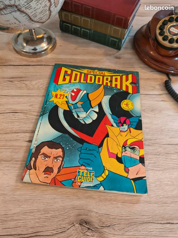 Goldorak - Editions Télé-Guide - Bi-mensuel  Avec 18 Autocollants  N 06 P Image 470705 Grande