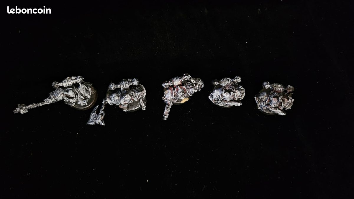 Warhammer 40k - Escouade De Chosen Chaos Space Marines - Dark Vengeance - Figurines Plastique OOP