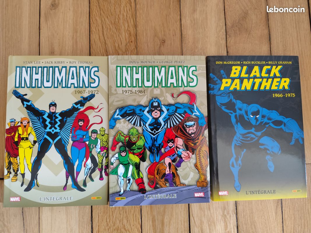 3 Intégrales Inhumans & Black Panther (image 2)