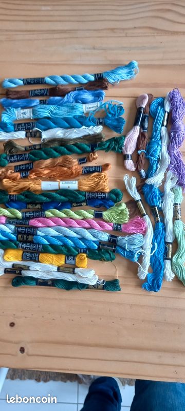 Fil pour broderie enchevêtrement couture (image 2)