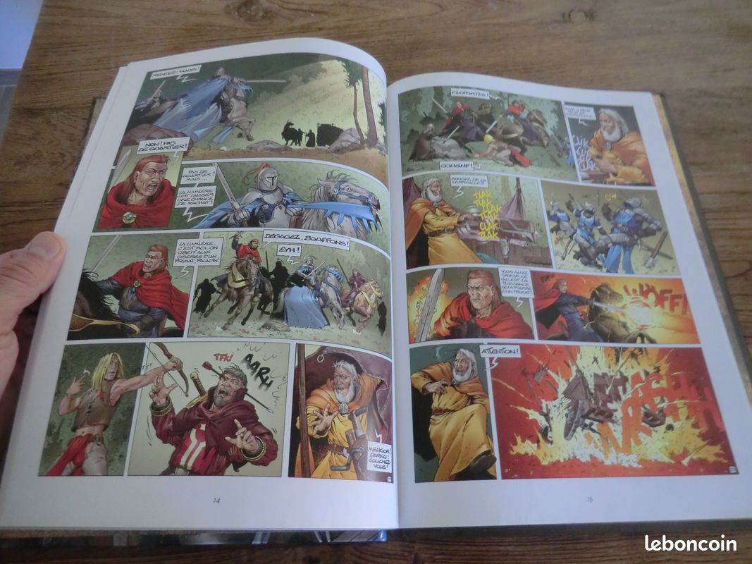 Album bd les forêts d'opale T1 couv rigide TBE (image 5)