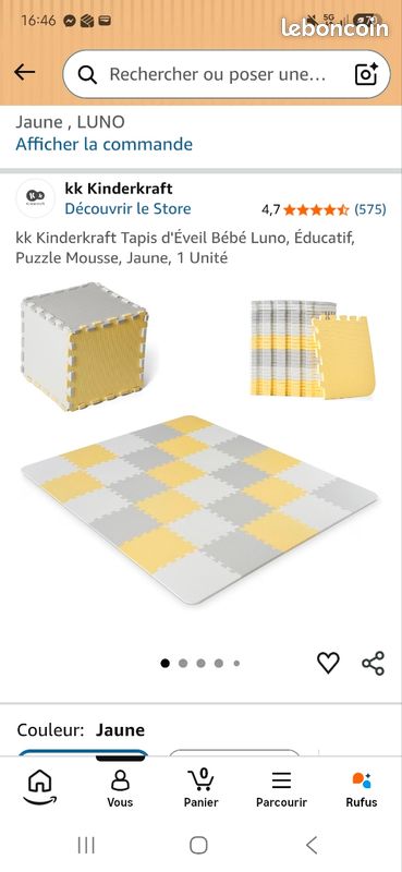 Donne tapis enfant (image 1)