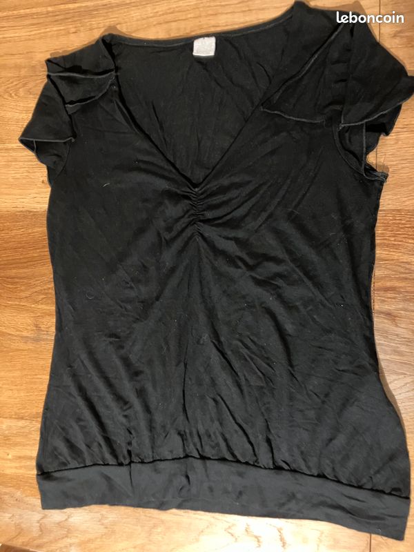 Hauts noirs femme (image 4)