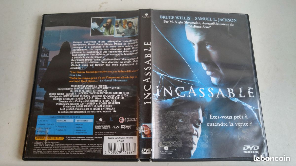 INCASSABLE dvd (image 1)