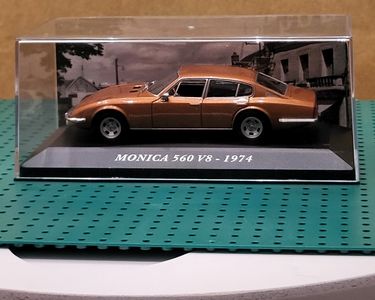 Miniature MONICA 560 V8, 1974 au 1/43. Ixo Models