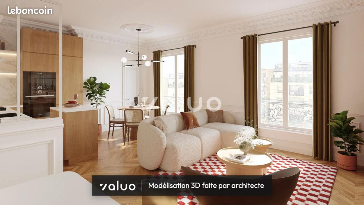 Appartement 3 pièces 57 m² · à Saint-Mandé · 57 m² · 545 000 €
