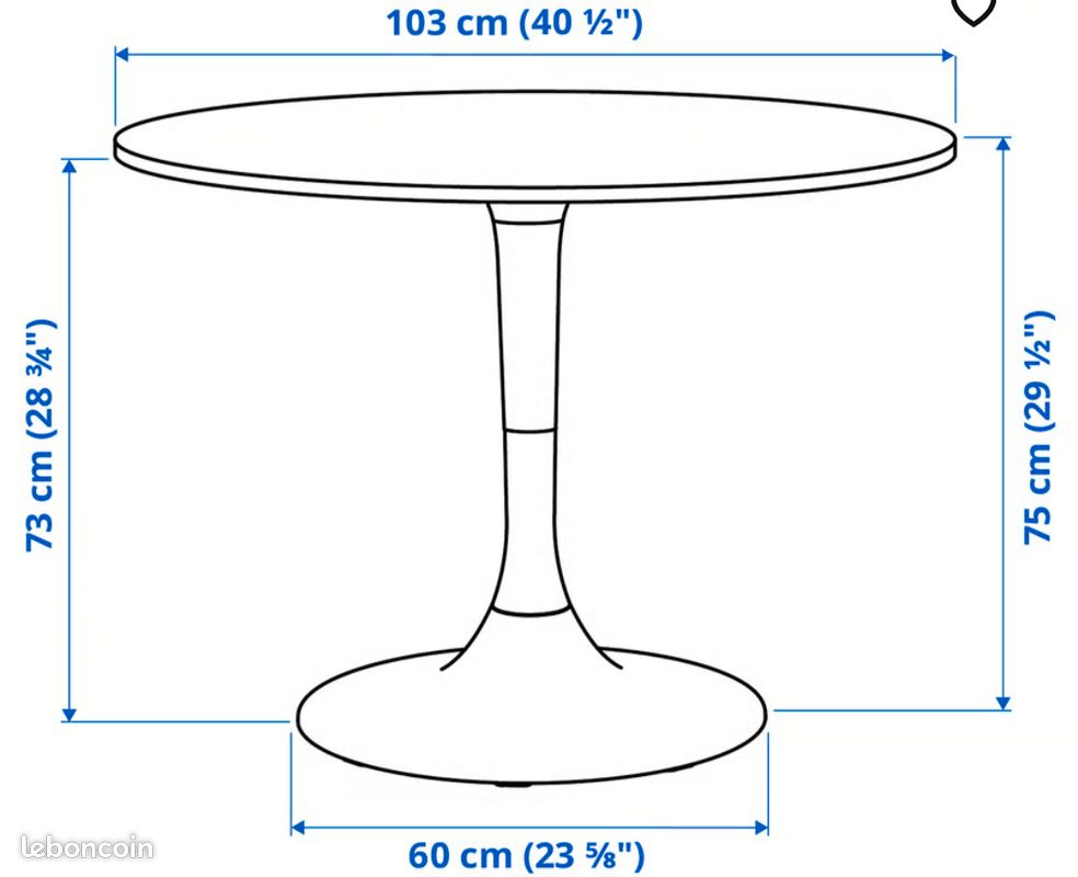 Table Tulipe (image 2)