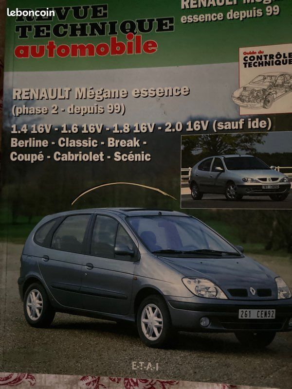 Revue technique automobile Renault Megane 1 (image 1)