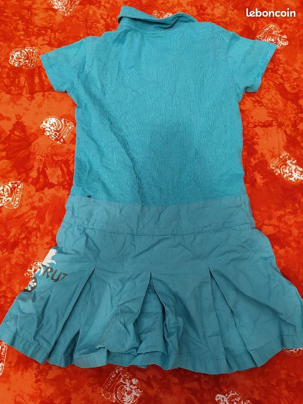 Robe bleue hiver 6 ans C2 (image 2)