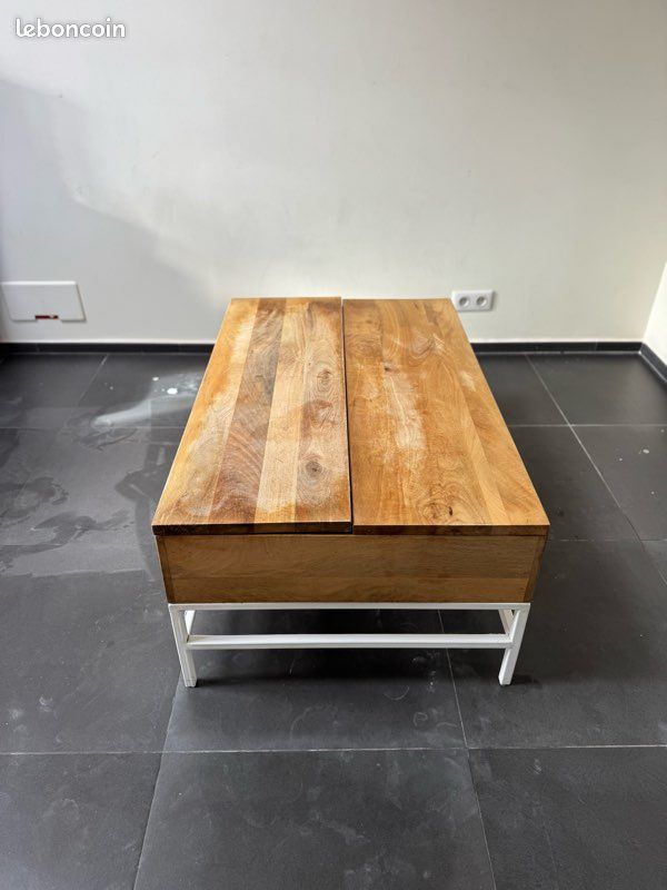 Table basse relevable (image 2)