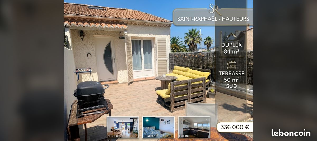 Appartement 4 pièces 84 m² · à Saint-Raphaël · 84 m² · 336 000 €